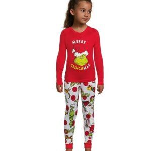 NEW DR. SEUSS'S THE GRINCH PAJAMA SET UNISEX